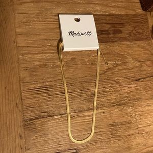 Madewell chain necklace, new with tags.